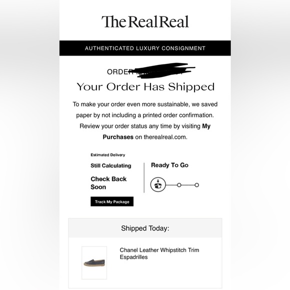 Chanel Espadrilles. Size 7. - Navy Blue - Picture 9 of 9